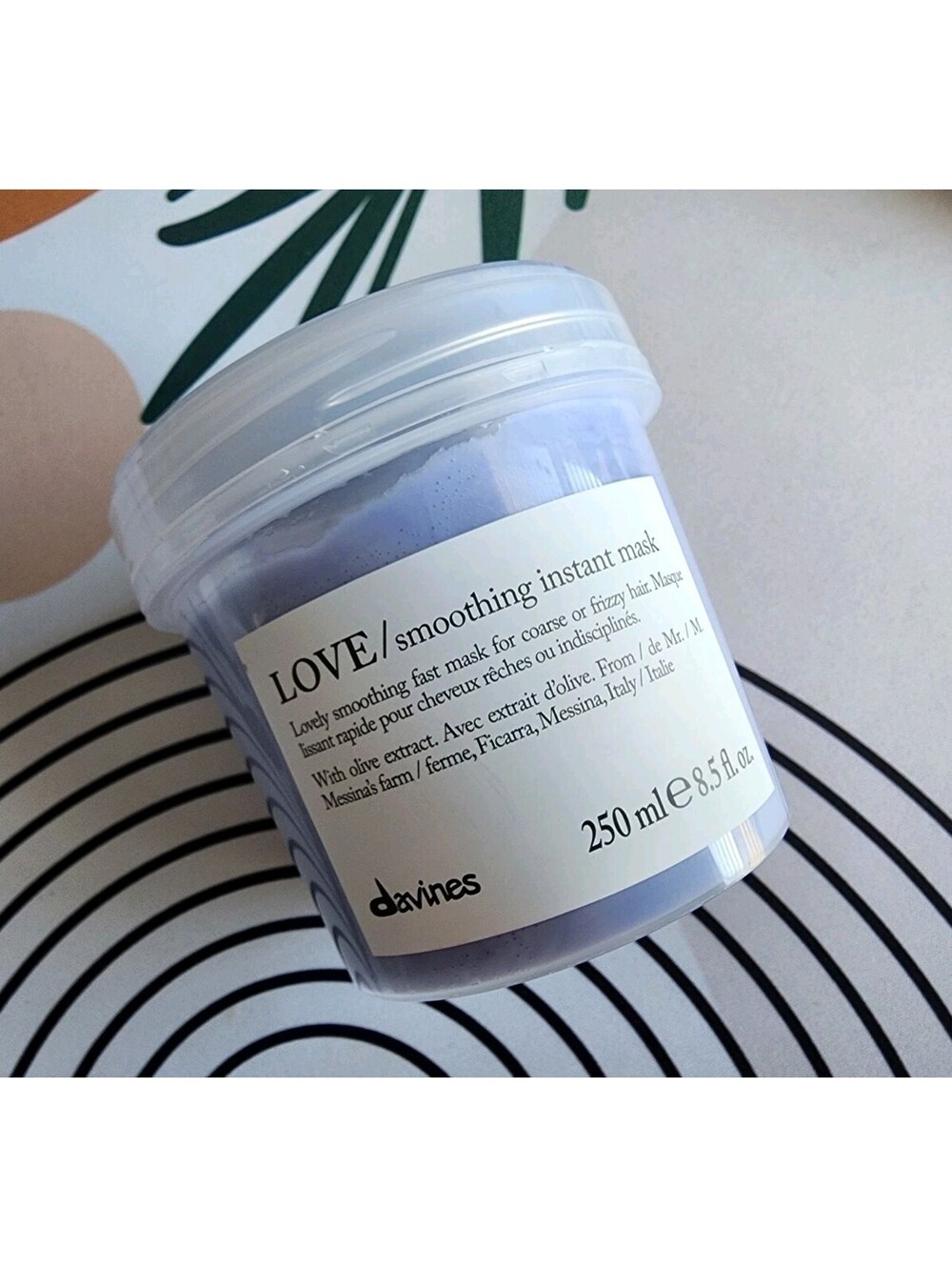 DAVINES - Love - Smoothing Instant Mask - 8.5 Oz